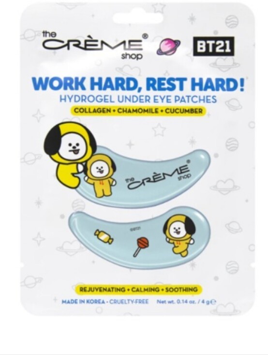 The Creme Shop Other - The Crème Shop BT21 Hydrogel Under Eye Patches